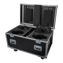Flight case per 4x Furion W402 Washbeam