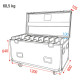 Flight case per 8x DMT Alpha Series