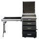 Drawer Case 12U + Work Surface Cassetto 12 U + superficie di lavoro