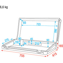 Case for Showmaster 48 Scatola di trasporto