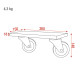 Wheel Set for Stack Cases Per i casi di impilamento