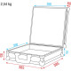 Case for ER1193 Wireless Mic Baule per microfono wireless ER1193