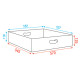 Top-insert for Multiflex Case 80/120 57cm, Linea Premium