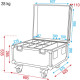 Case for 8x Compact Par 7/18 Flight Case