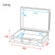 Universal Foam Case 1 Baule schiuma universale 1