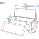 Case per kit Pipe & Drape FOH