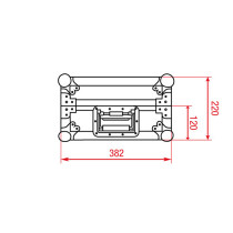 Case for Pioneer CDJ-player modelli: CDJ-800/850/900/1000/2000