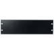 19 inch Blind Panel Black 3U