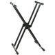 Keyboard Stand telaio doppio - Carico massimo 35 kg