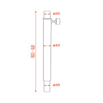 Tubo distanziatore Mammoth