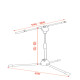 Supporto per microfono Mammoth - Medio