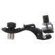 Drum Microphone Clamp ABS con serraggio in metallo