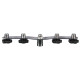 Microphone T-bar Per 4 microfoni