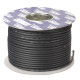 LC-126 Cavo di linea asimmetrico nero - 100m su rocchetto