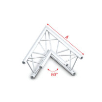Deco-22 Triangle Truss - Corner ACM20 - 60° corner