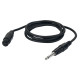 FL02 - unbal. XLR/F 3P to Jack mono 3 m