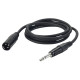 FL04 - bal. XLR/M 3P to Jack stereo 1,5 m