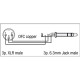 FL04 - bal. XLR/M 3P to Jack stereo 1,5 m