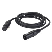 FL09 - DMX/AES-EBU XLR/M 3P to XLR/F 3P 3 m
