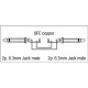 FL10 - unbal. Jack mono to Jack mono 90° 1,5 m