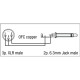 FL13 - unbal. XLR 3P, male to Jack mono 1,5 m