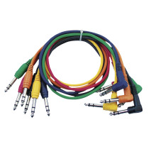 FL15 - 6 coloured bal. patch straight to 90° 30 cm