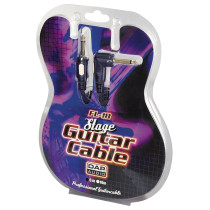 FL18 - Stage Guitar Cable straight Ø 6 mm to 90° 6 m
