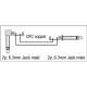 FL29 - unbal. Jack mono to Jack mono 90° 1,5 m