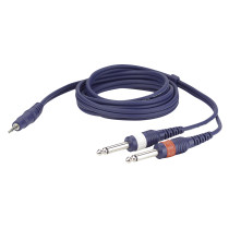 FL31 - stereo mini-jack to 2 mono Jack L/R 1,5 m