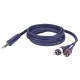 FL35 - Stereo Jack to 2 RCA male L/R 6 m