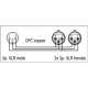 FL38 - bal. XLR 3P, male to 2 x XLR 3P female 1,5 m