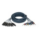 FL67 - 8 XLR/F 3P to 8 Jack stereo 3 m