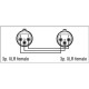 FLA21 - XLR 3P female to XLR 3P female