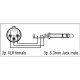 FLA24 - XLR 3P female to Jack stereo male