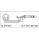 FLA28 - XLR 3P male to Jack stereo male
