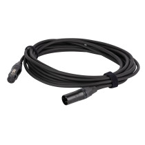 FLN08 - DMX e AES/EBU da XLR/M 5P a XLR/F 5P Neutrik Serie NC5-BAG