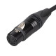 FLN08 - DMX e AES/EBU da XLR/M 5P a XLR/F 5P Neutrik Serie NC5-BAG