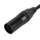 FLN85 Quad DMX e Cavo AES/EBU Serie Neutrik NC5-BA G
