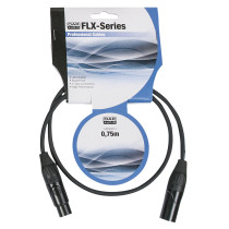 FLX01- bal. XLR/M 3P to XLR/F 3P Tipo X