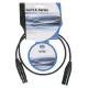FLX01- bal. XLR/M 3P to XLR/F 3P Tipo X