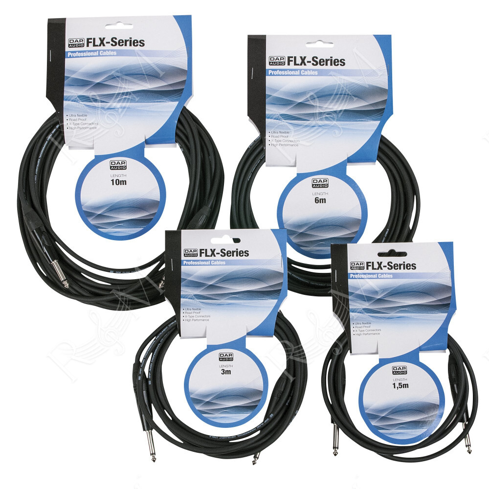 FLX05 - unbal. Jack mono to Jack mono X-type 3mtr tipo X