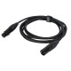 FLX09 - DMX/AES-EBU da XLR/M 3P a XLR/F 3P