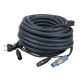 FP06 - Schuko/XLR M - powerCON/XLR F - DMX / Power 20 m - blu