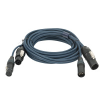 Cavo Hybrid FP-13 - powerCON True1 & 3-pin XLR