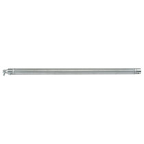 F Truss - Single Tube 50 mm Tube F 500 - incl. 1x female receiver - 50 cm - silver