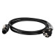 Cavo di alimentazione - da Schuko a REAN PowerX -  3x 1,5 mm²