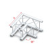 Pro-30 Square F Truss - Corner QCF21 - angolo da 90° - argento - F