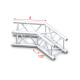 Pro-30 Square F Truss - Corner QCVF23 - angolo da 135° - impiego gravoso - argento - F