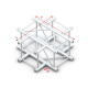 Pro-40 Square F Truss - Cross 4-way QCLF41 - angolo da 90° - impiego gravoso - F