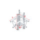 Pro-30 Triangle F Truss - Corner up/down, left - 7 4 cm